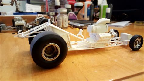 slot car funny car chassis